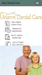 Mobile Screenshot of manndental.com